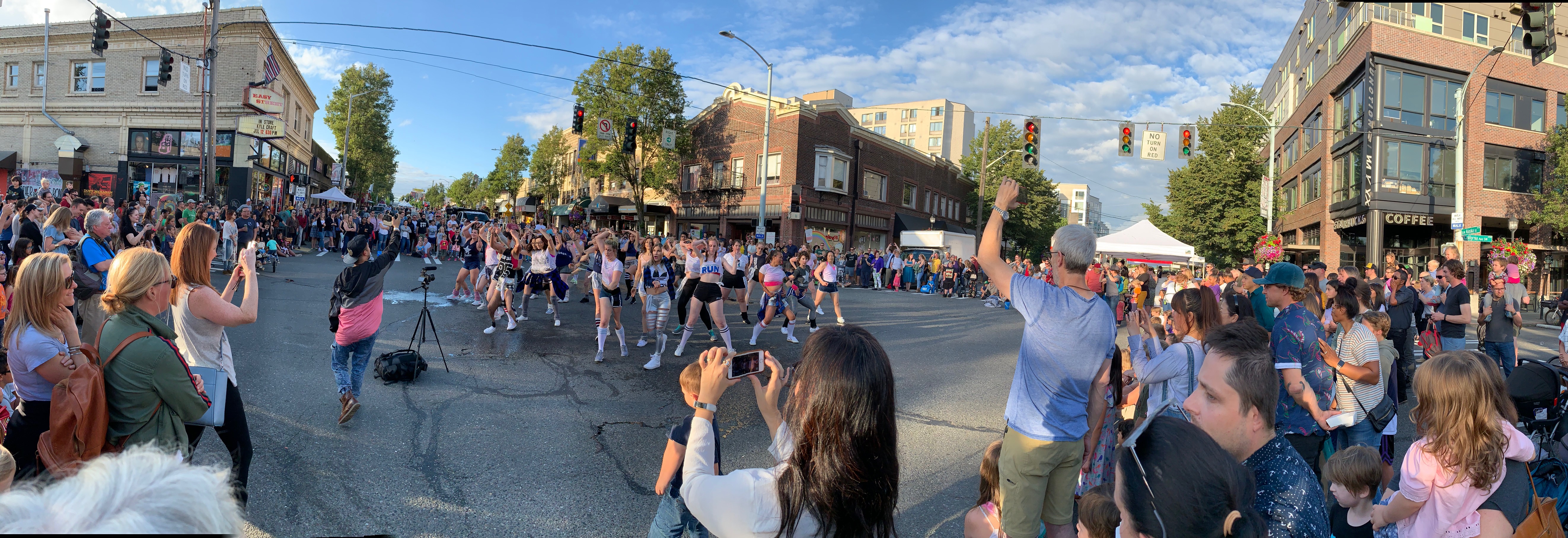 Flash Mob Pano