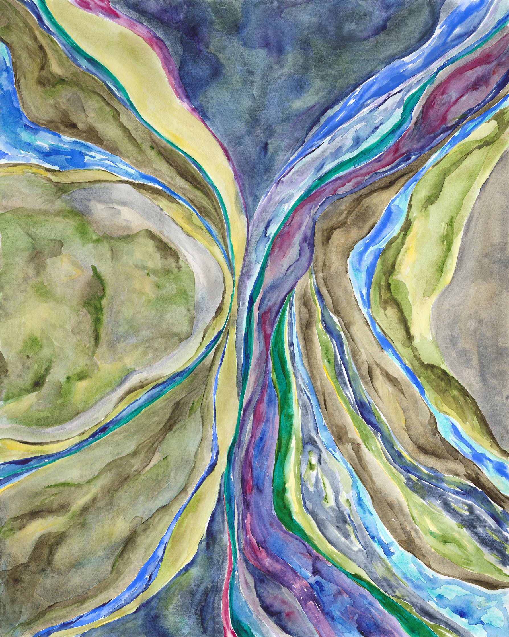 davis_abstract_in_green